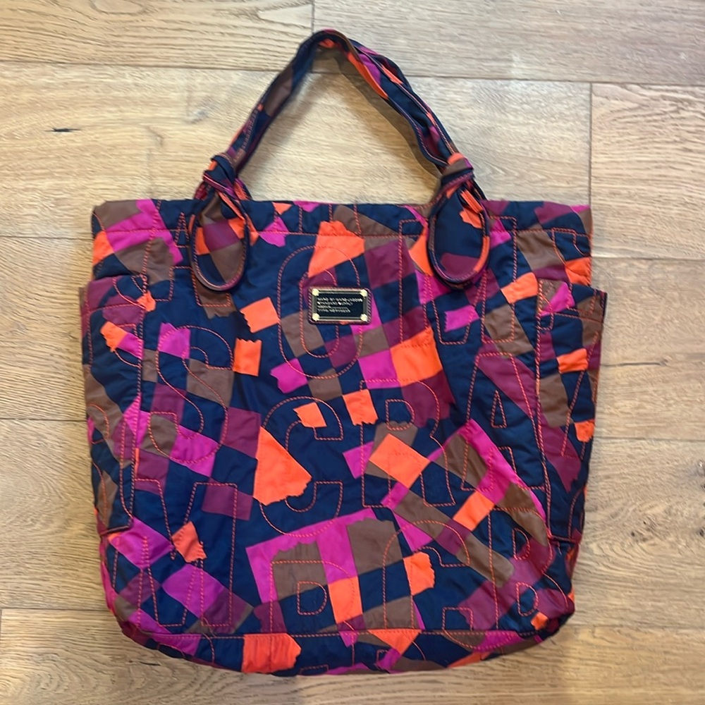 Marc by Marc Jacobs Large Tate Tote: Multicolor, great condition, lightweight